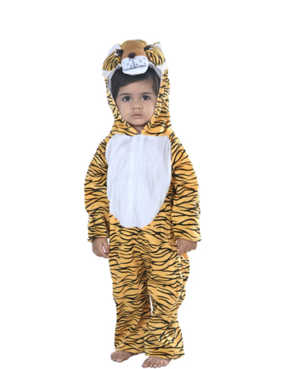 Tiger Bagh Animal Kids Fancy Dress Costume - Imported