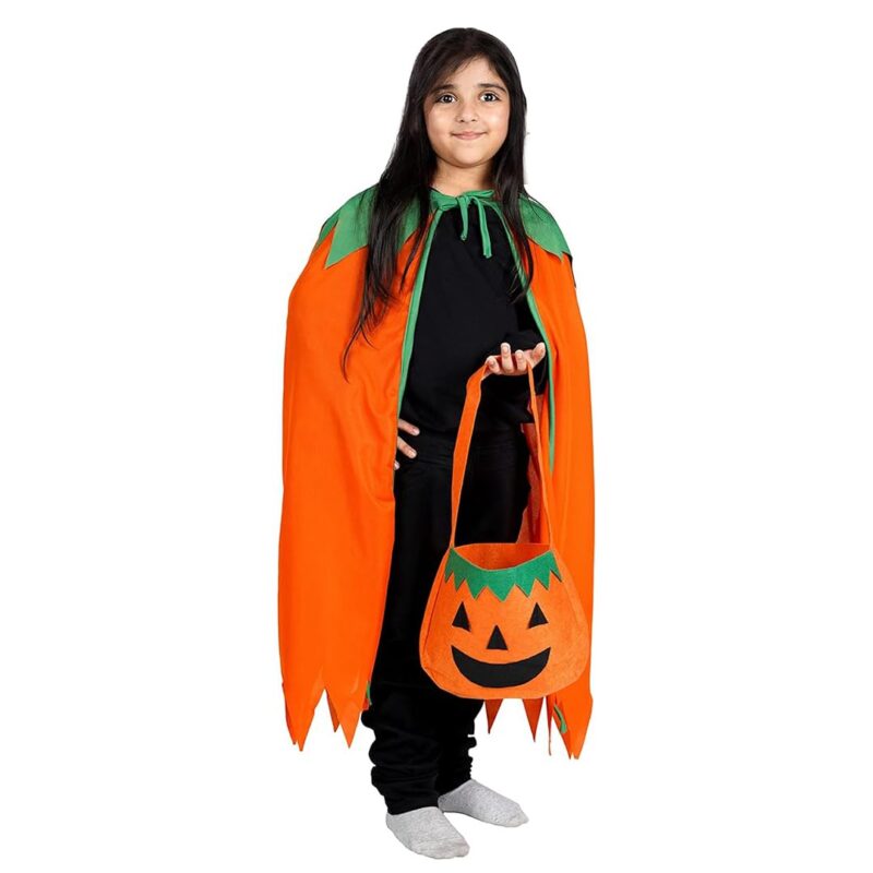 Kids Halloween Pumpkin Costume Set