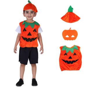 Kids Halloween Pumpkin Costume – Set