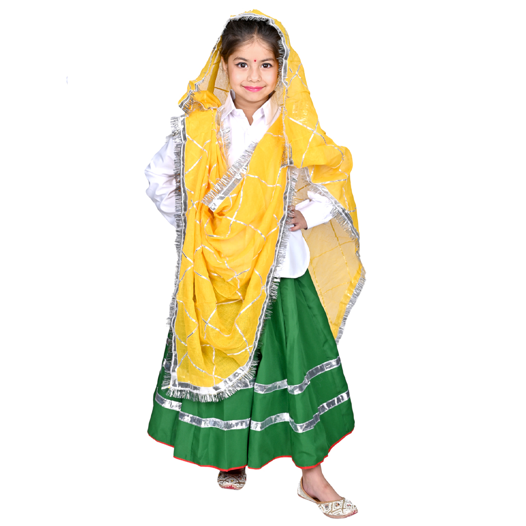 Haryanvi Dress For Girls Kids Indian States - Image 2