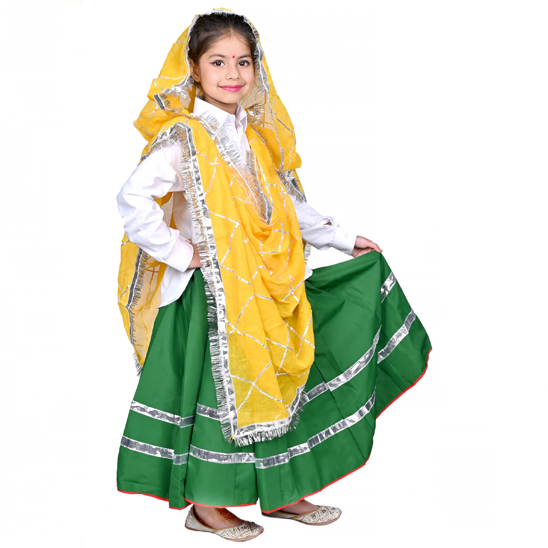 Haryanvi Dress For Girls Kids Indian States
