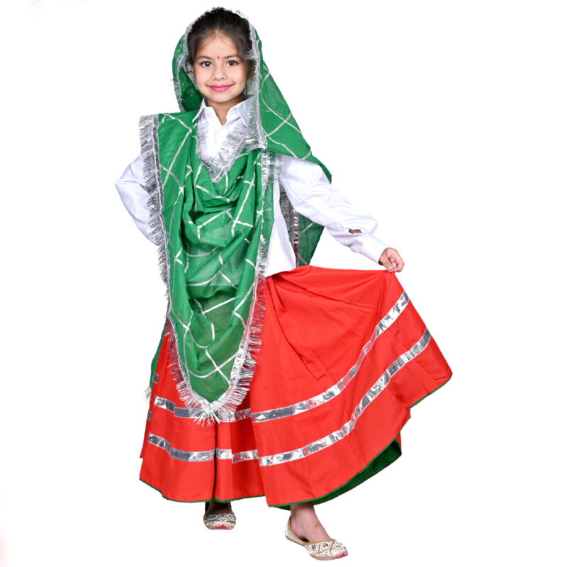 Haryanvi Dress For Girls Kids Indian States