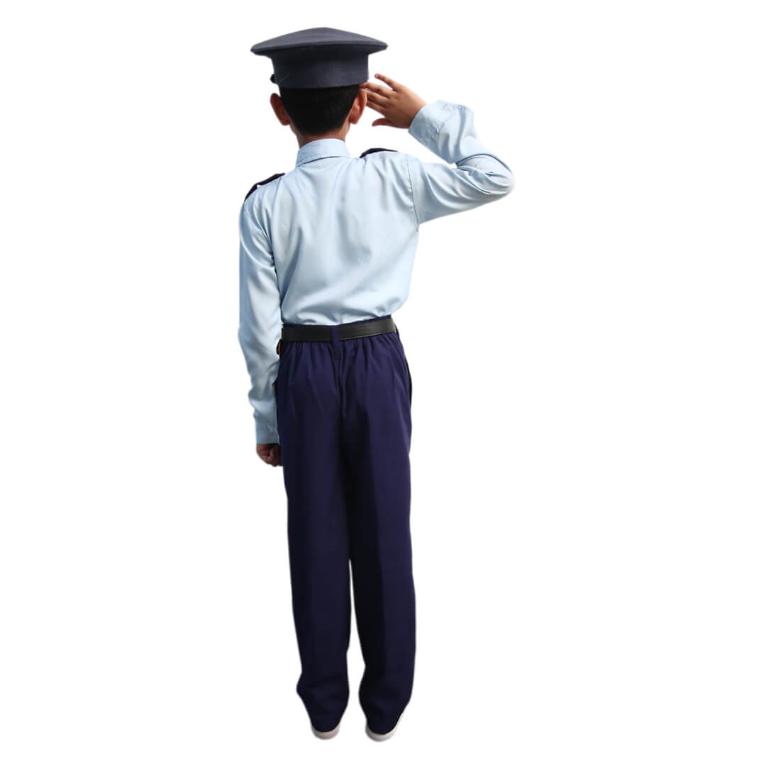 Indian Navy Dress For Kids – Fancy Costume - Image 2