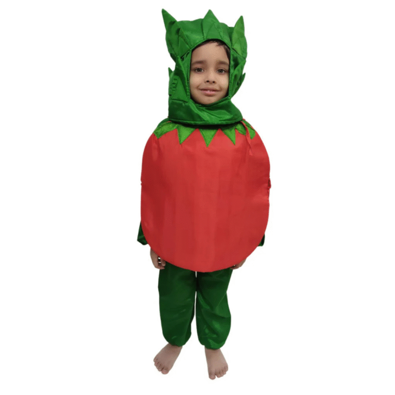 Tomato Vegetable Kids Fancy Dress Costume