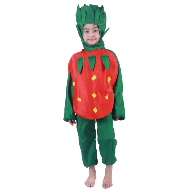 RentStrawberry Fruit Kids Fancy Dress Costume