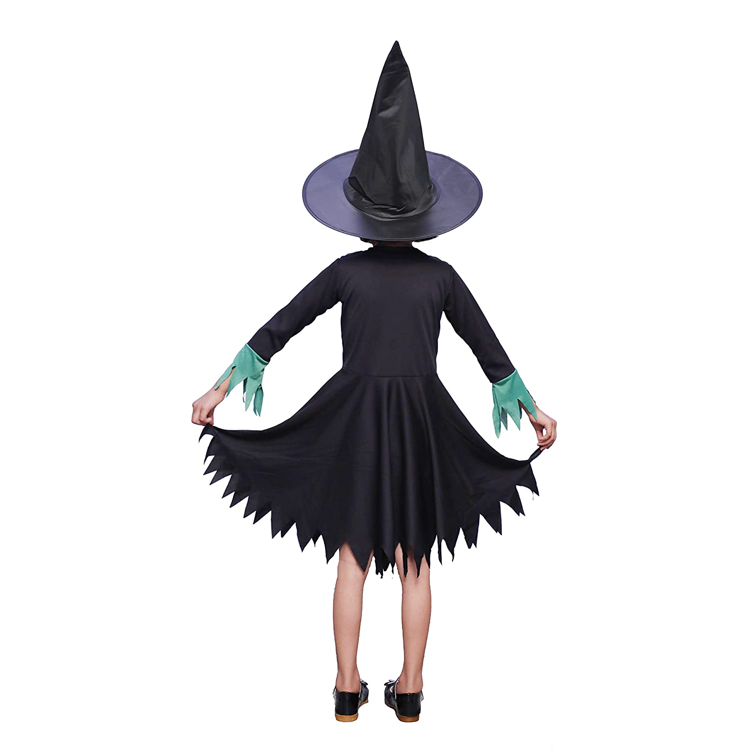 Witch Costume Dress for Kids Girls Set - Image 2