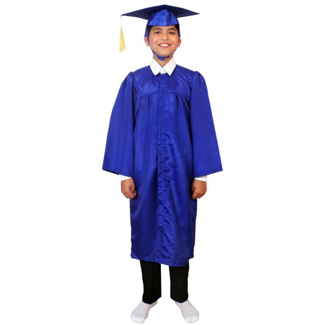 Convocation Graduation Gown Costume – Dress for Kids - Image 2