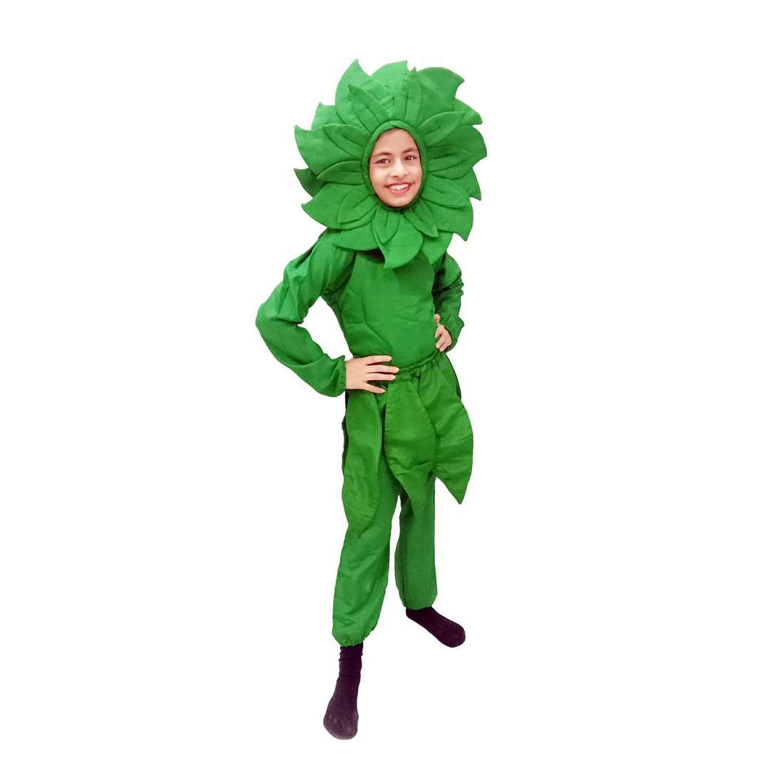 Green Flower Costume – Kids Fancy Dress