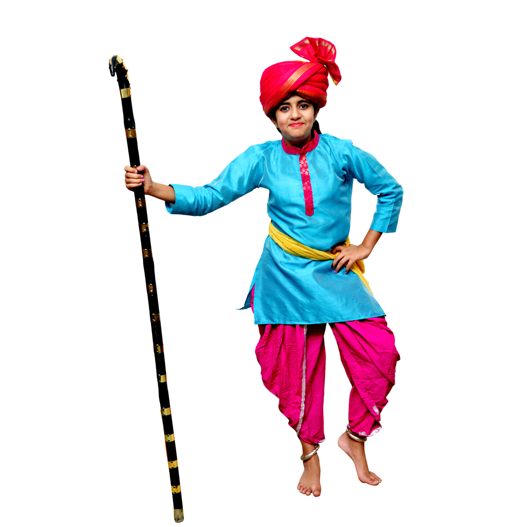 Haryanvi Dance Dress For Boys – Kids