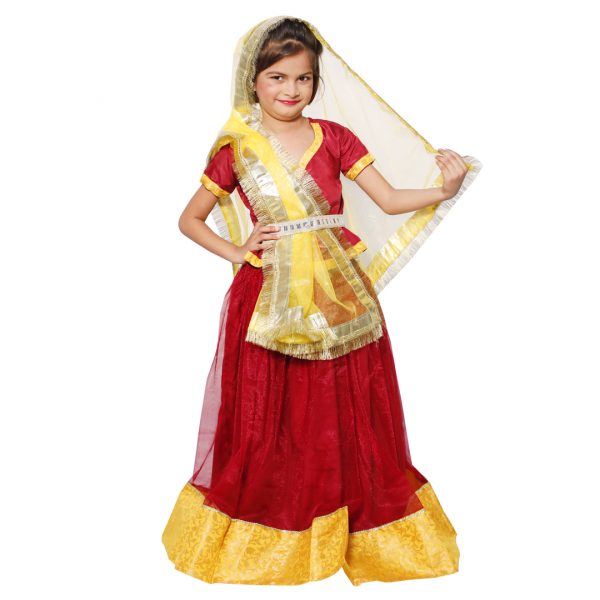 Radha Navratri Garba Girls Dress Costumes