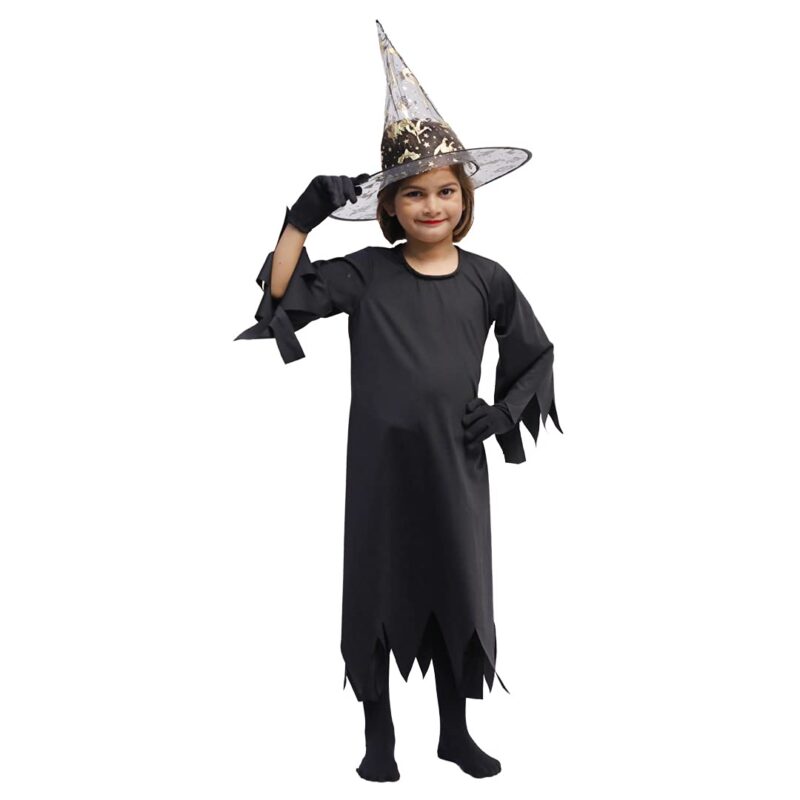 Witch Costume Dress for Kids Girls