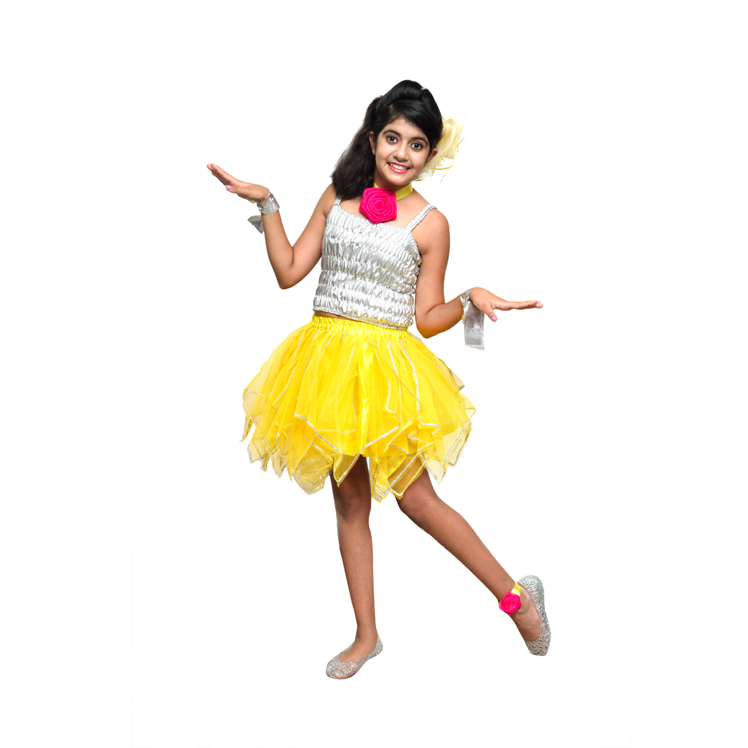 Western Dance Dress For Girl – Kids Fancy Costume