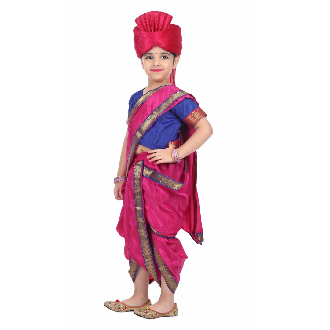 Rani Lakshmi Bai Costume for Girls - Image 2