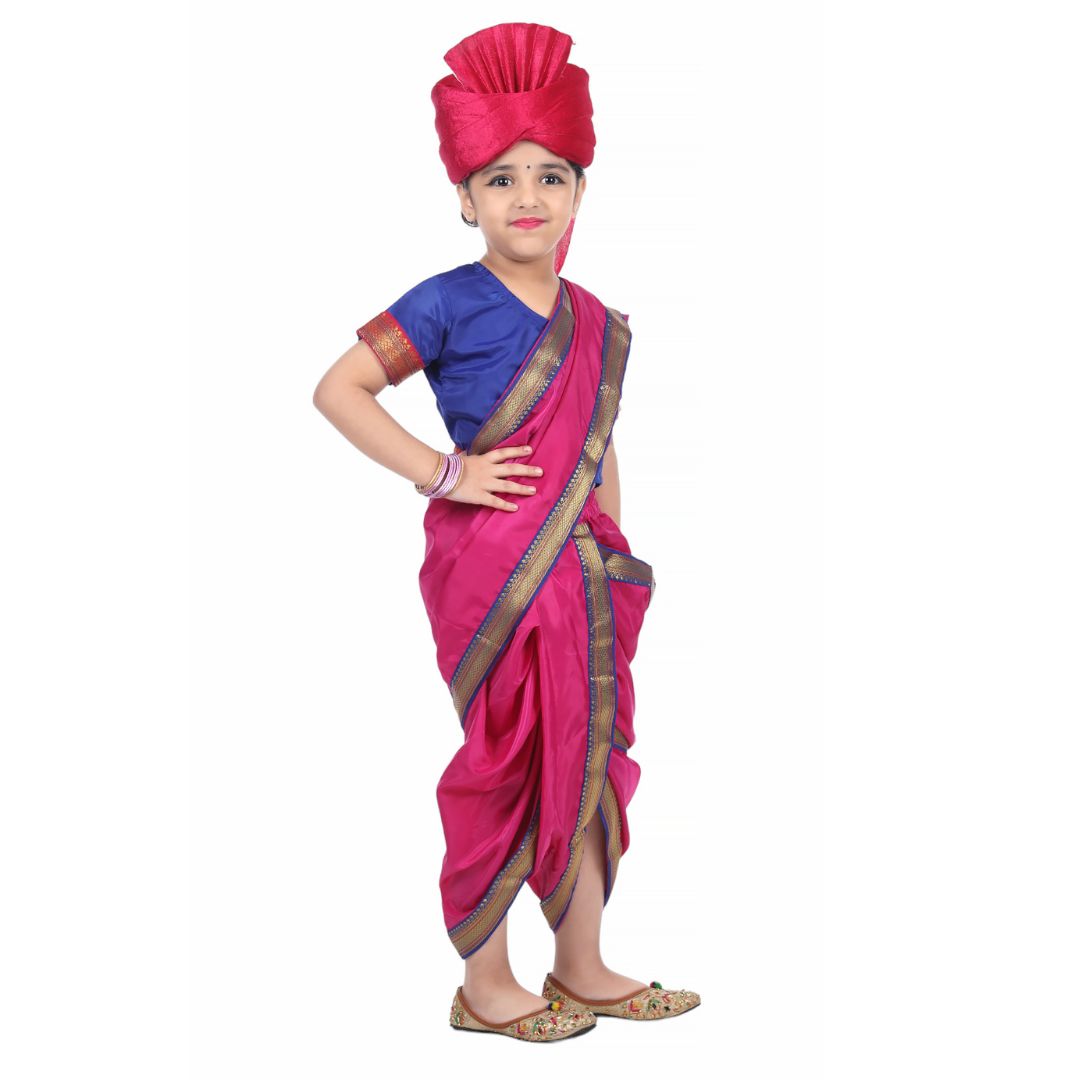 Rani Lakshmi Bai Costume for Girls - Image 3